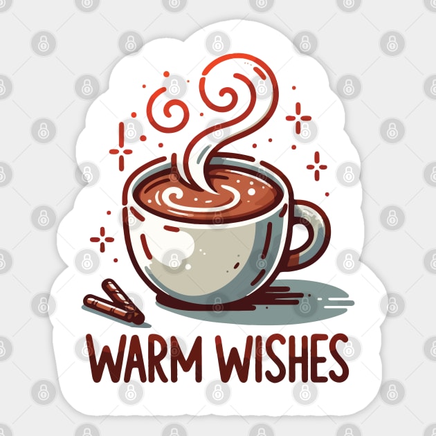 Warm Wishes Sticker by MZeeDesigns